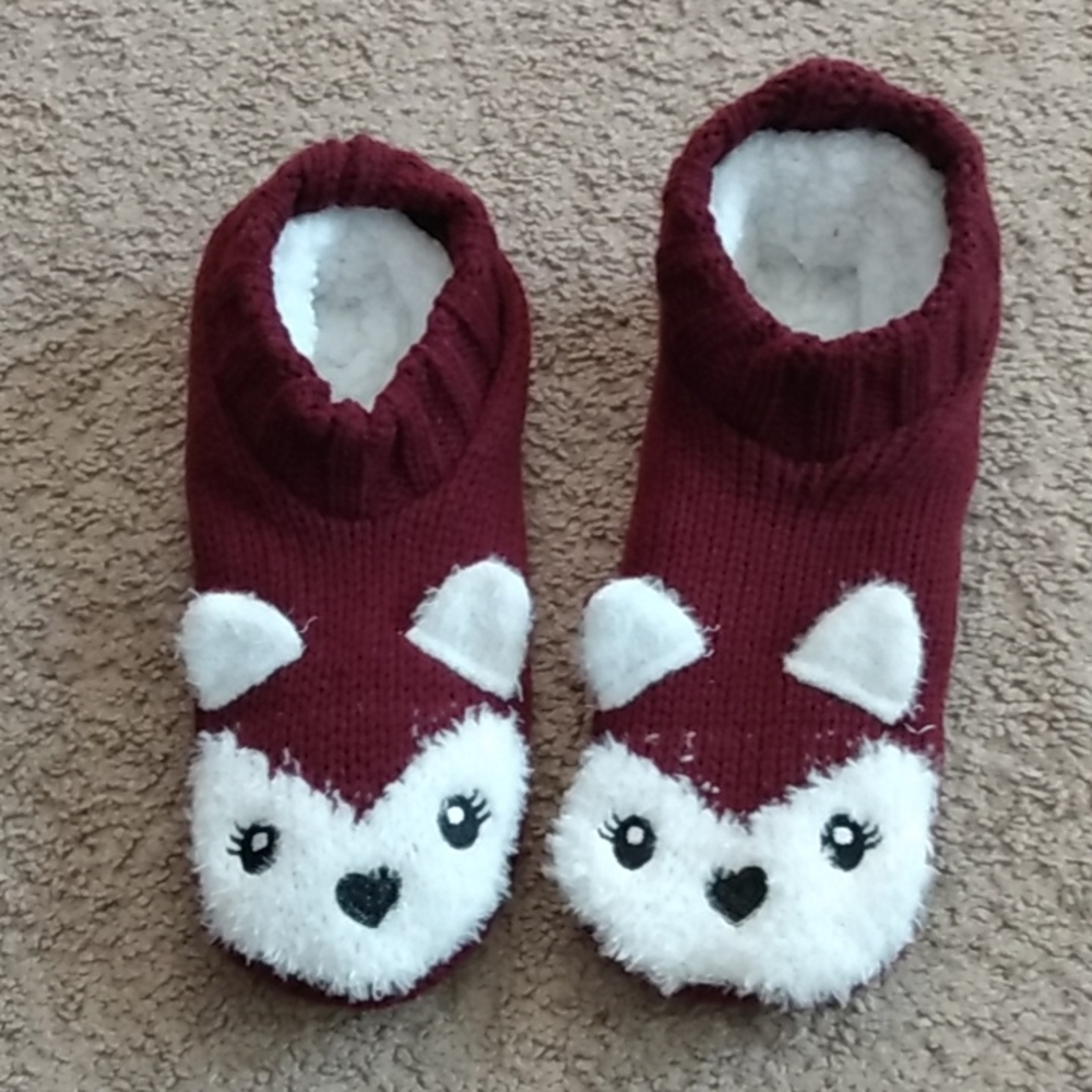Fox Slipper Socks